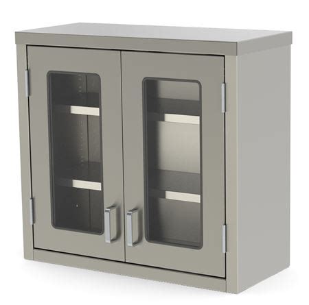 Stainless Steel Wall Cabinets & Overhead Cases